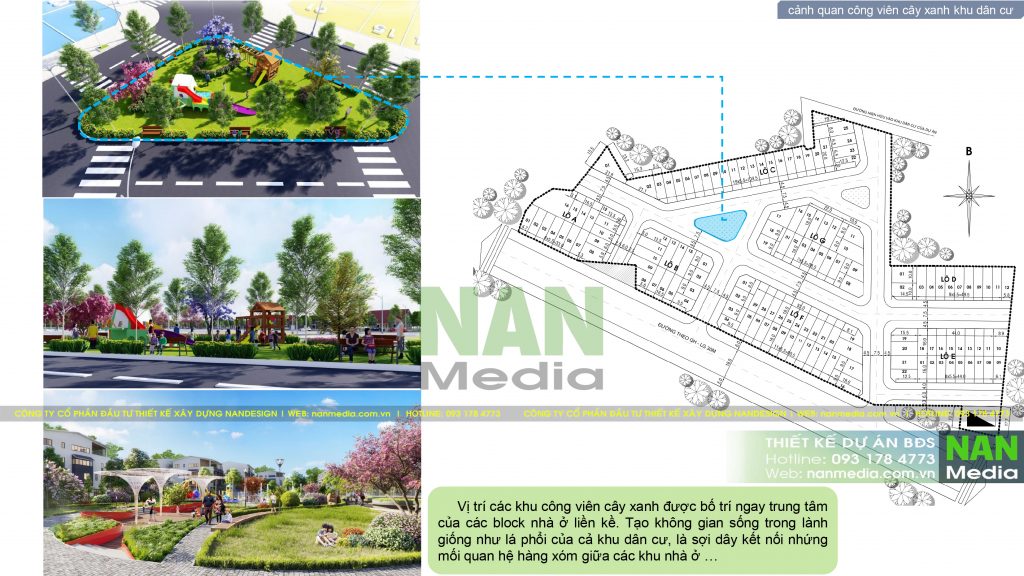 Phối Cảnh 3D Dự Án Roy Garden-Khu Dân Cư VĨnh Thanh- Nanmedia- Nandesign